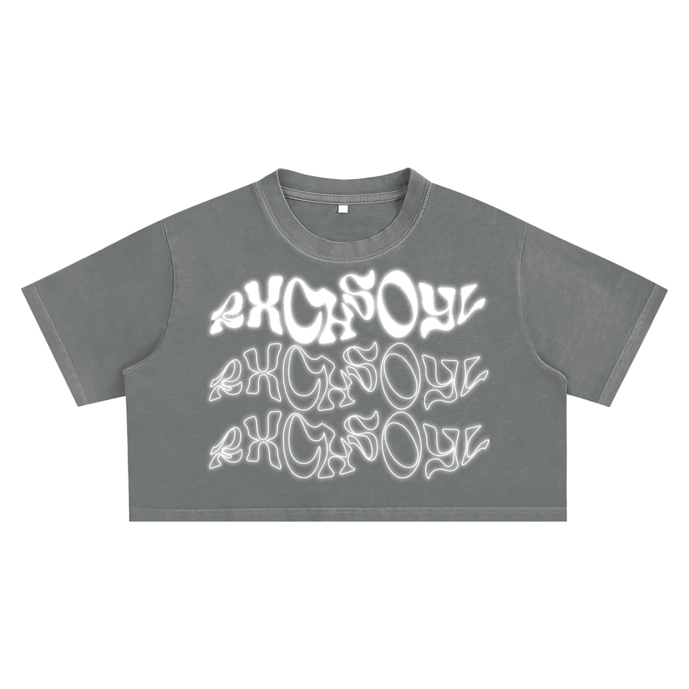 Snow Washed Crop Top