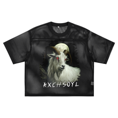 Lunar GOAT See-through Boxy Net T-shirt